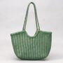 Beach Holiday Genuine Leather Tote Bag For Her, thumbnail 3 of 12