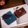 Women's Leather Business Card Holder 'Portofino', thumbnail 1 of 12