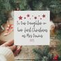 To Our/My Daughter On Her First Christmas As A Mrs Card, thumbnail 1 of 4