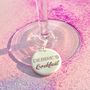 Personalised Cocktail Glass Charm, thumbnail 1 of 5