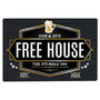 Personalised Free House Black Metal Sign, thumbnail 3 of 3