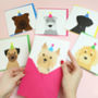 Birthday Dog Card, Multiple Breed Options, thumbnail 1 of 11
