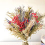 Lavender Gypsophila Dried And Preserved Flower Bouquet, thumbnail 2 of 5
