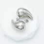 Chunky Teardrop Stud Earrings, thumbnail 6 of 8