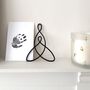 Mother And Daughter Celtic Knot Wire Sculpture, thumbnail 2 of 4