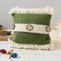 Personalised Christmas Cushion Knitting Kit, thumbnail 2 of 8