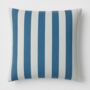 Hand Painted Sustainable Linen Cushion In Stripe Print, thumbnail 12 of 12
