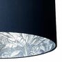 Indigo Vintage Rainforest Lampshades In Deep Space Navy, thumbnail 3 of 6