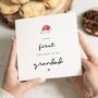 Personalised First Christmas Card For Grandad, thumbnail 1 of 7