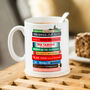 Funny Book Puns Christmas Mug, thumbnail 3 of 3