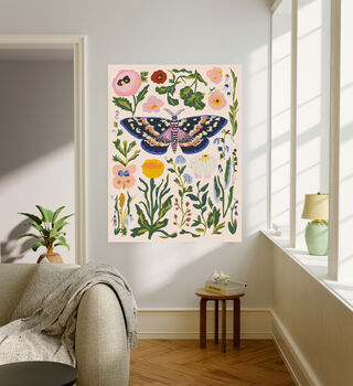 Butterfly Pastel Art Print, 3 of 5