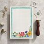 Whimsical Floral Letter Writing Set, thumbnail 9 of 9