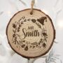 Personalised Engraved Couple's Christmas Decoration, thumbnail 3 of 5