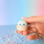 Cute Dumpling Fidget Clicker Keychain, thumbnail 1 of 5