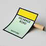 Vicarage Road Monopoly Watford Football Print, thumbnail 2 of 2