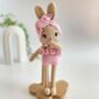 Handmade Crochet Bunny Toys For Kids, thumbnail 1 of 12