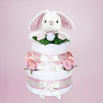 Little Bunny Two Tier Nappy Cake, 3 of 11