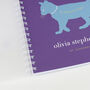 Personalised Kid's Kitten Cat Small Notebook, thumbnail 4 of 5