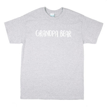 'Grandpa Bear' Men's T Shirt, 3 of 7