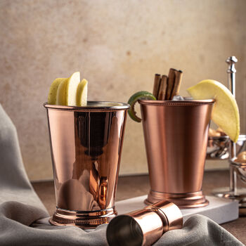 Handcrafted Copper Mint Julep Cup – 250ml, 7 of 8