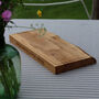 Waney Edge Chopping Board | Personalised Solid Oak, thumbnail 2 of 12