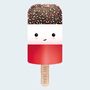 Ice Lolly And Ice Cream Children's Nursery Foil Print, thumbnail 4 of 9