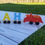 Personalised Children's Wooden Train Set, thumbnail 4 of 12