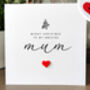 Personalised Handmade Christmas Card For Special Mum, thumbnail 2 of 4
