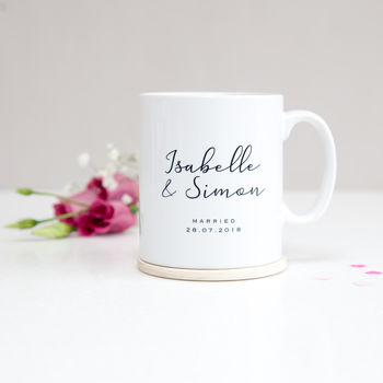 Wedding Personalised Mug, 2 of 3