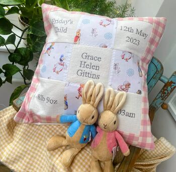 Peter Rabbit© Memory Cushion**, 8 of 10