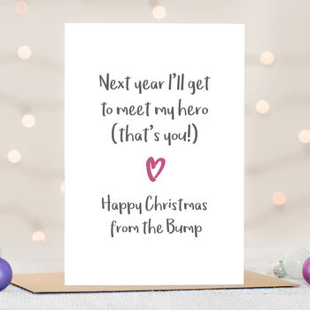From The Bump Hero Christmas Card, 3 of 5