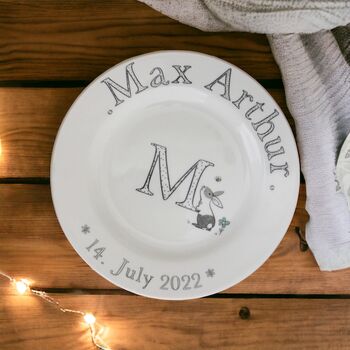 Handmade Baby Plate, 2 of 3