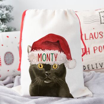 Choice Of Breed Cat Christmas Sack, 2 of 4