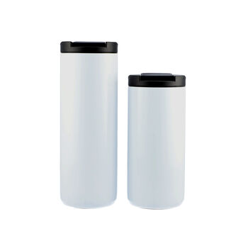 Personalised Checkerboard Thermos Travel Flask, 4 of 8