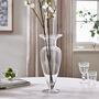 Amberley Tall Glass Vase, thumbnail 1 of 5