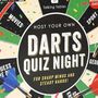 Host Your Own Quiz Night Darts Game Christmas Family Fun, thumbnail 3 of 5