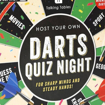 Host Your Own Quiz Night Darts Game Christmas Family Fun, 3 of 5