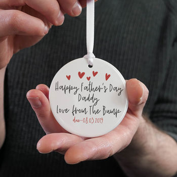 Happy Father Day Daddy, Love The Bump Keepsake, 2 of 2