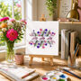 Spring Rabbits Hand Embroidery Kit, thumbnail 1 of 7