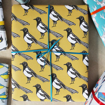 Luxury Bird And Animal Birthday Wrapping Paper, 4 of 8
