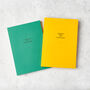 Personalised A5 Faux Leather Notebook, thumbnail 5 of 11