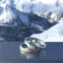 Personalised Mountain Landscape Skyline Ring, thumbnail 7 of 10
