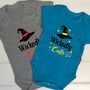 Personalised Wickedly Cute Halloween Babygrow/T Shirt, thumbnail 2 of 9