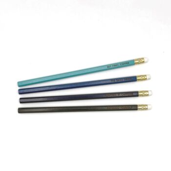 Coffee Lover Engraved Pencil Set, 4 of 5