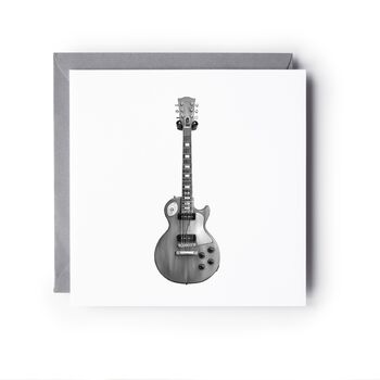 Guitar – Hand Drawn Music Greeting Card Illustration, 3 of 6