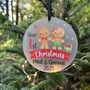 Our 1st Christmas 2024 Gingerbread Couple Decoration, thumbnail 3 of 5