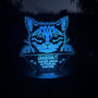 Pet Cat Memorial Colour Changing Solar Garden Light, thumbnail 6 of 7