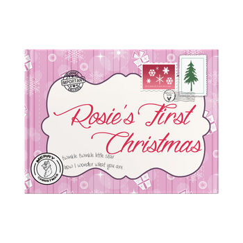 Personalised Baby's Christmas Book, 10 of 12