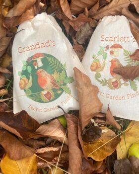 Secret Garden Bird Feeding Bag For Grandad Or Dad, 6 of 6