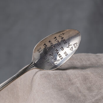 Hand Stamped Vintage Spoon, 10 of 12